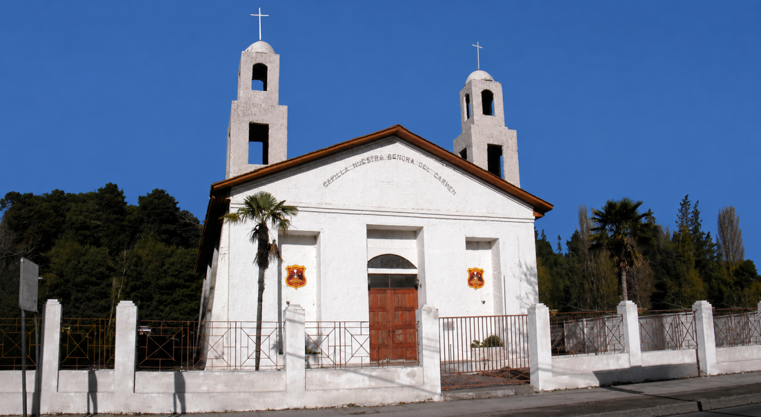 La capilla construida por soldados del Regimiento "Chacabuco" que mantiene vivo el legado de los héroes de La Concepción