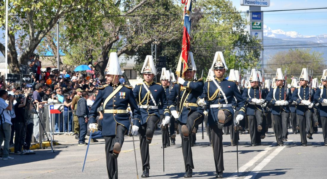 En la ciudad de Rancagua se conmemoró un nuevo aniversario de la Batalla de Rancagua