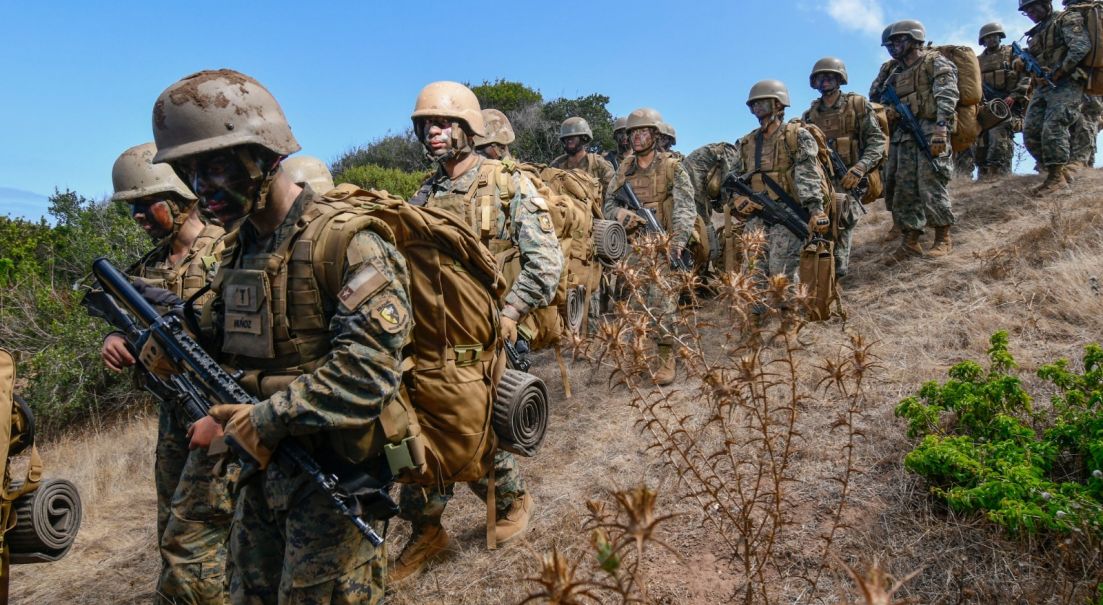 El Ejercicio Desafío “Bayoneta” pone a prueba a los cadetes de primer año