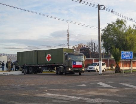 Ante la emergencia climática, Ejército despliega en 24 horas el Hospital Modular de Campaña hacia Ovalle