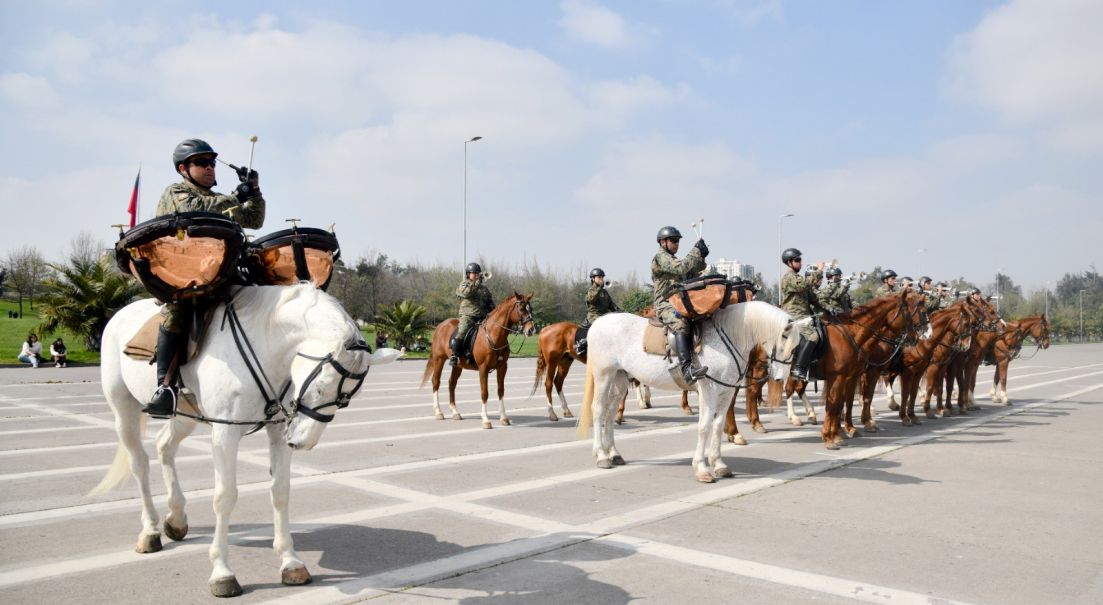 El Regimiento Escolta Presidencial N.º 1 “Granaderos” se prepara para la Gran Parada Militar 2025