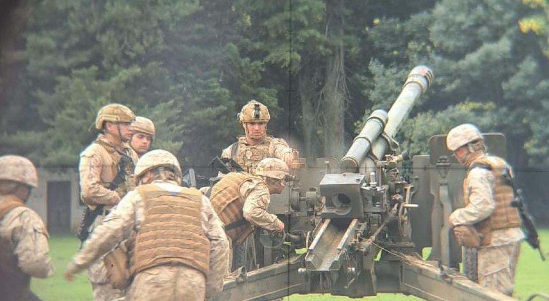 Instrucción del Grupo de Artillería "Silva Renard" fortalece capacidades de combate