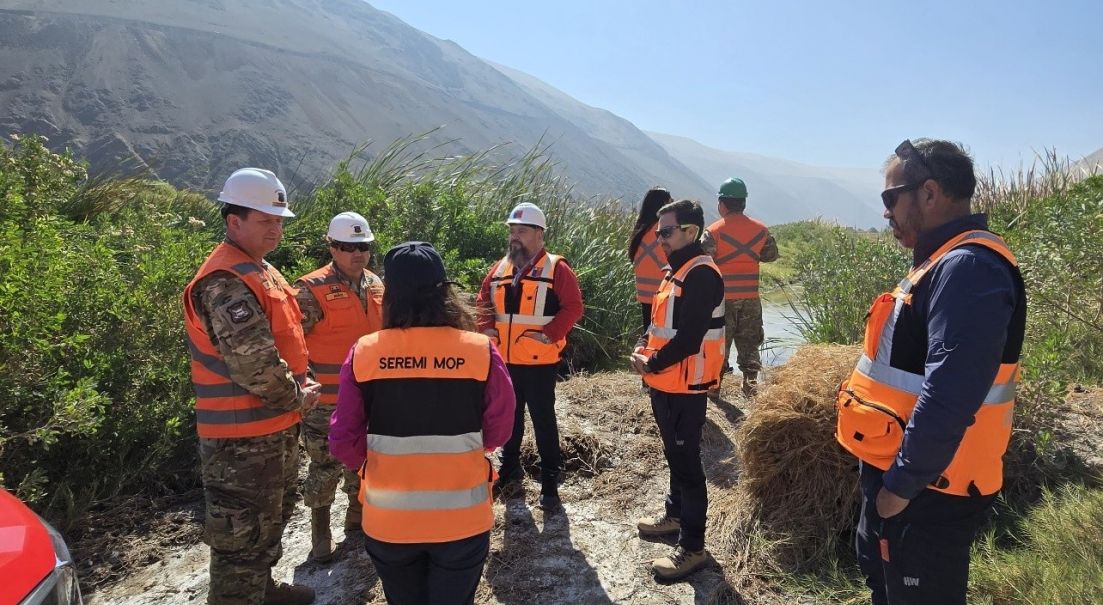 Cuerpo Militar del Trabajo evalúa ruta A-355 como alternativa ante emergencias viales en el valle de Camarones
