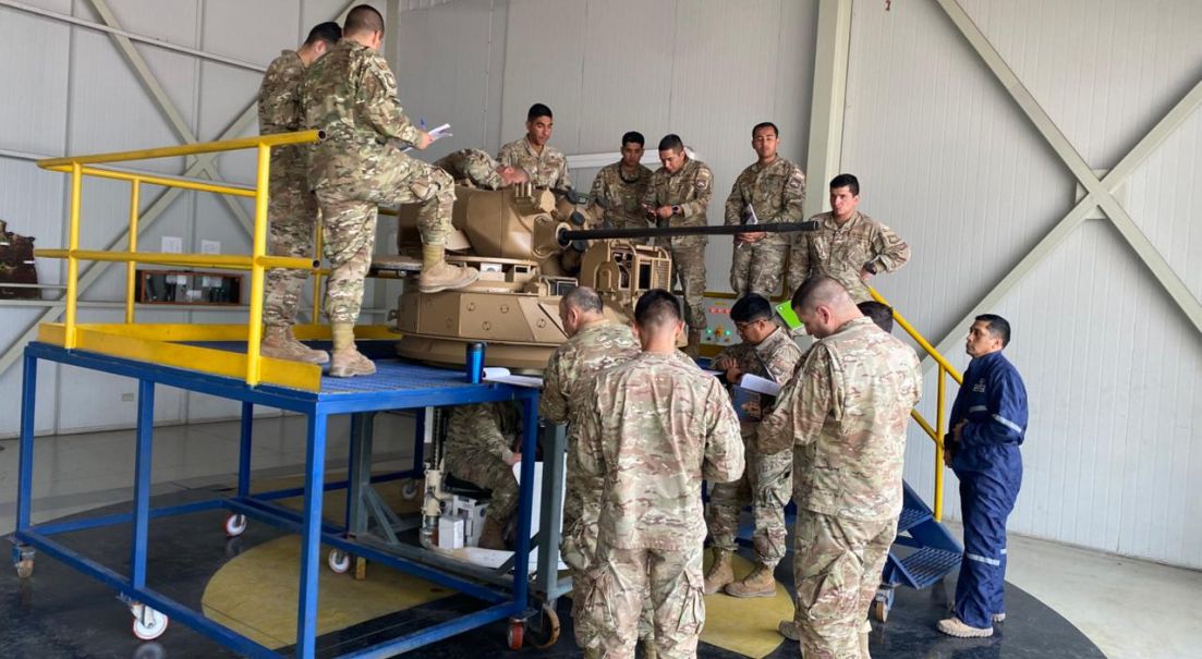 CECOMBAC entrena con nueva tecnología a los nuevos integrantes del Curso Avanzado de Tiro