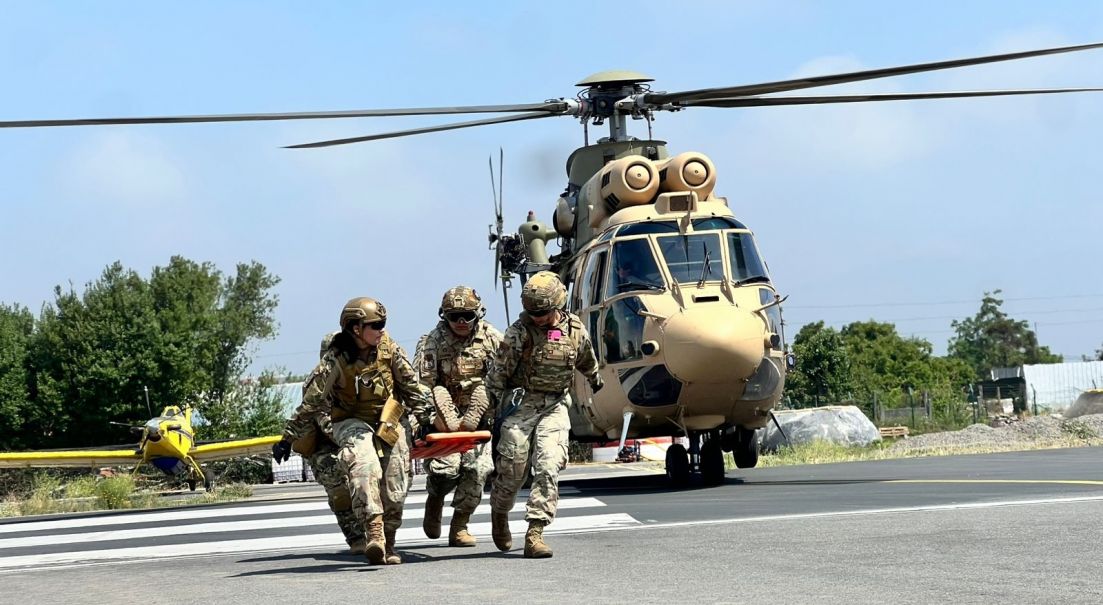 Ejército de Chile realiza nueva versión del Curso de Tripulaciones Aerosanitarias